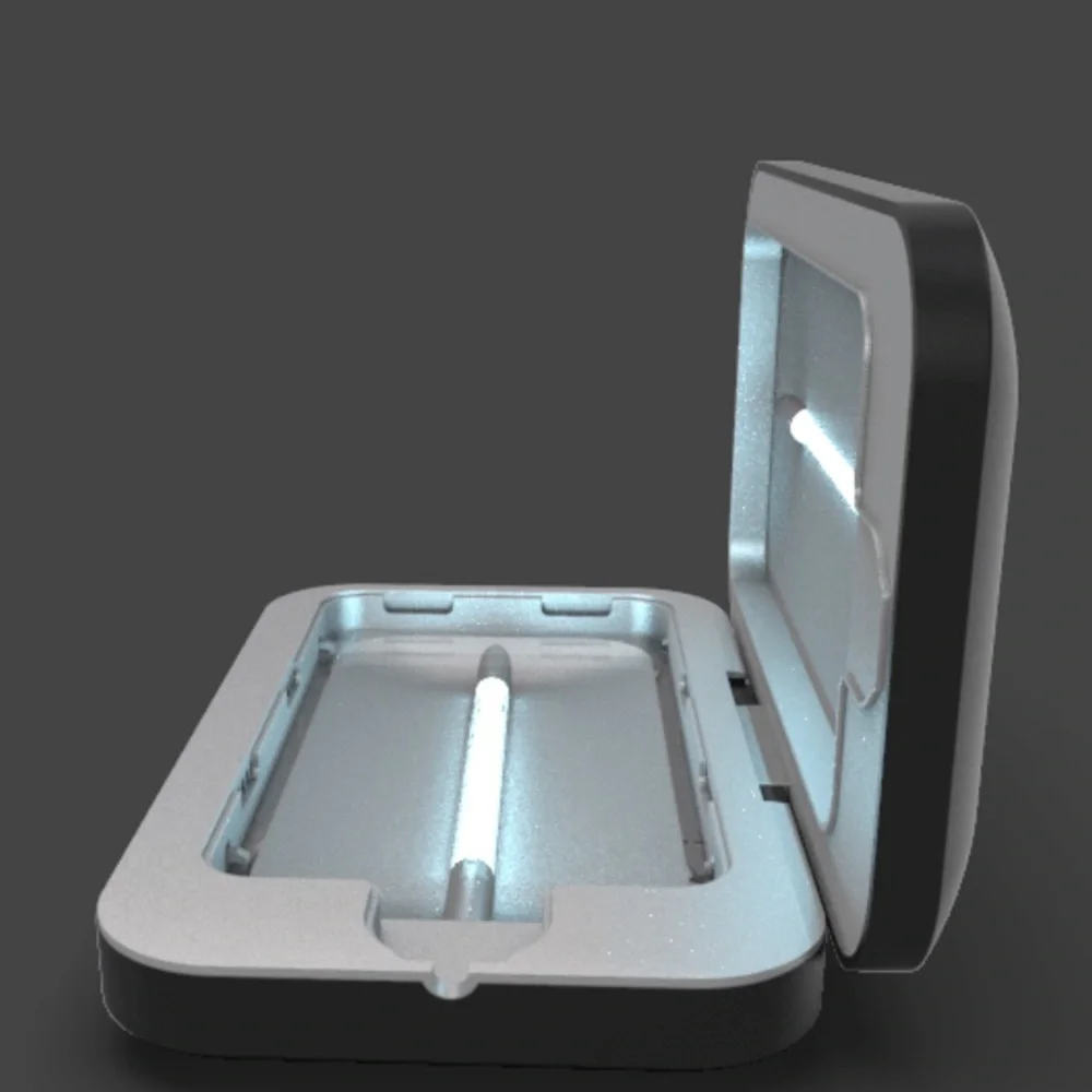PhoneSoap 3 UV-C Phone Sanitizer + Charger Black | Kills 99.99% Germs Dual Ports